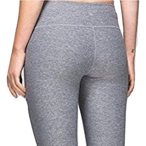 Grey lululemon crops